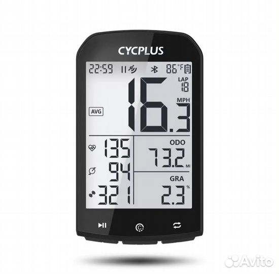 Велокомпьютер cycplus m1