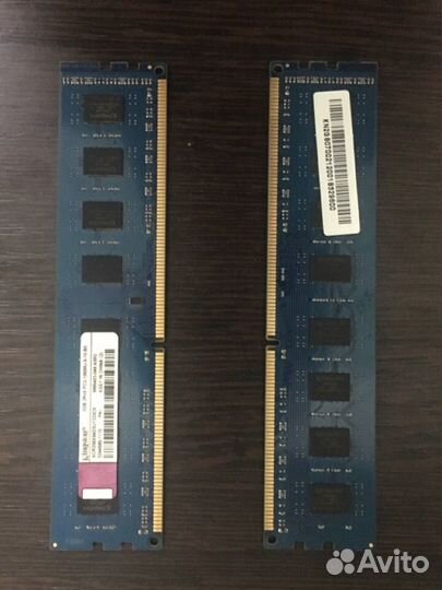 Оперативная память ddr3 2 gb x 2