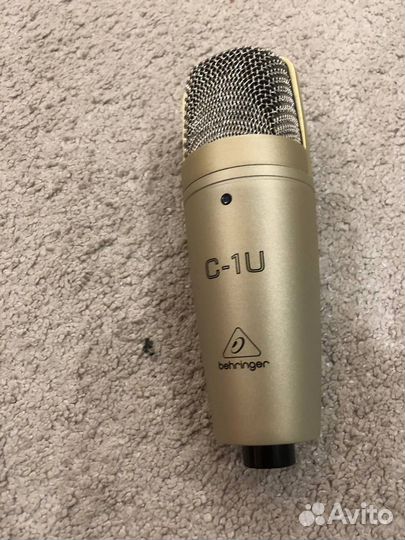 Студийный микрофон behringer c1u