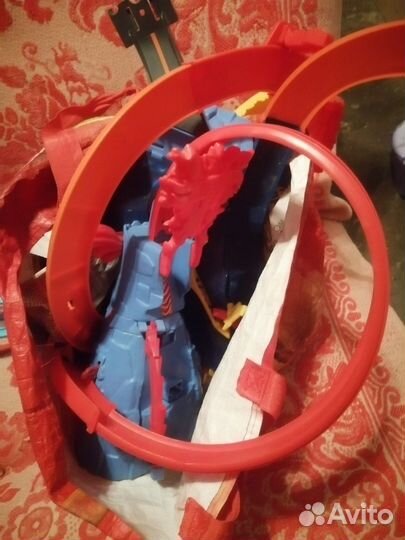 Трек хот вилс вулкан, elc железная