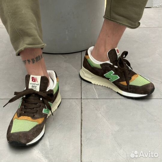 Teddy Santis x New Balance 998 'Brown Green'