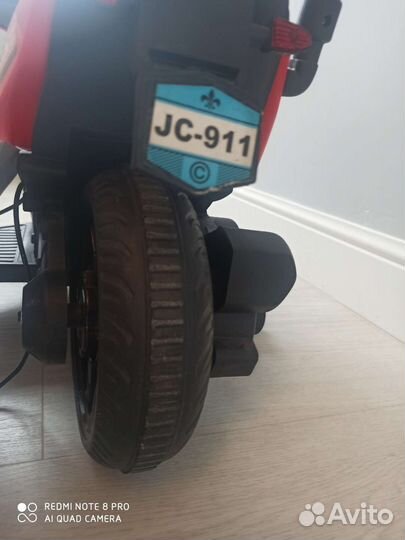 Детский электромотоцикл на аккумуляторе бу