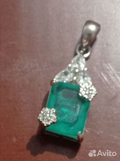 Кулон серебро