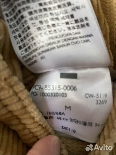 Вельветовый комбинезон женский