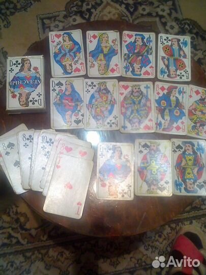 Карты игральные, атласные