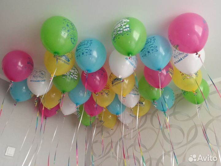 Воздушные шары с гелием