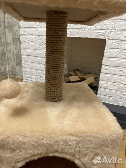 Домик для кошки с когтеточкой