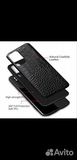 Кожаный чехол для Xiaomi mi 12, 12x,12s