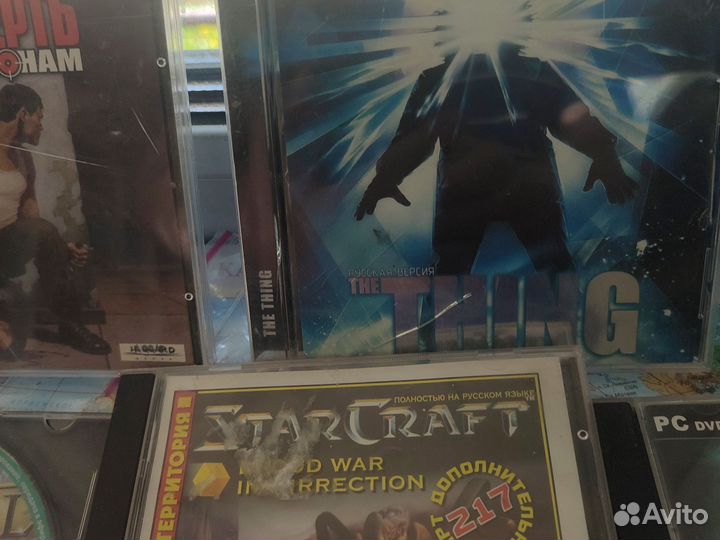 Игры на дисках разные