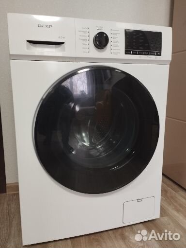 Стиральная машина dexp S6K14PDW хорошее состояние