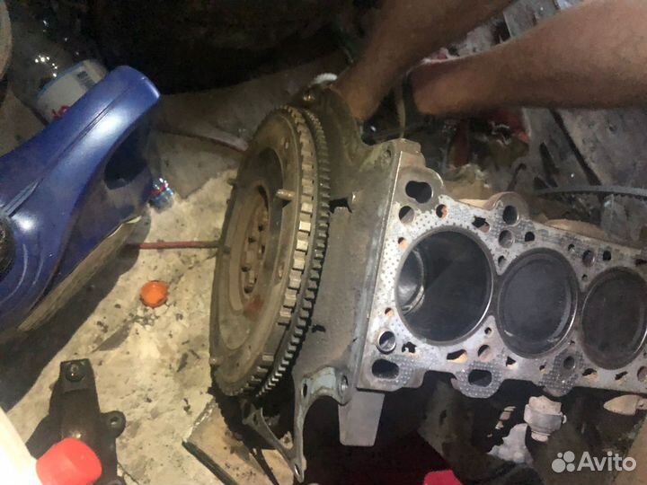 Блок двигателя kia spectra