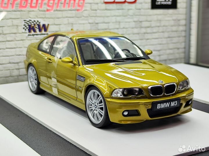 BMW M3 Coupe E46 2000 Phoenix Yellow