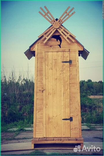 Дачный туалет домик IEJ