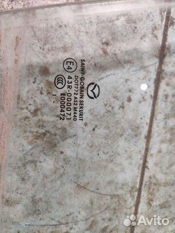 Стекло передние правое Мазда 3 BL 11 год