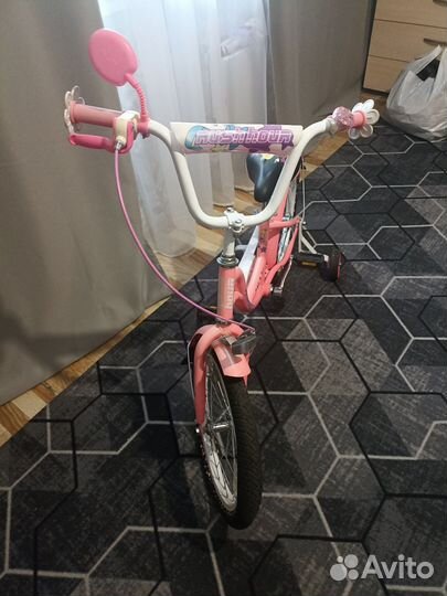 Велосипед детский rush 20 для девочек 6-8 лет