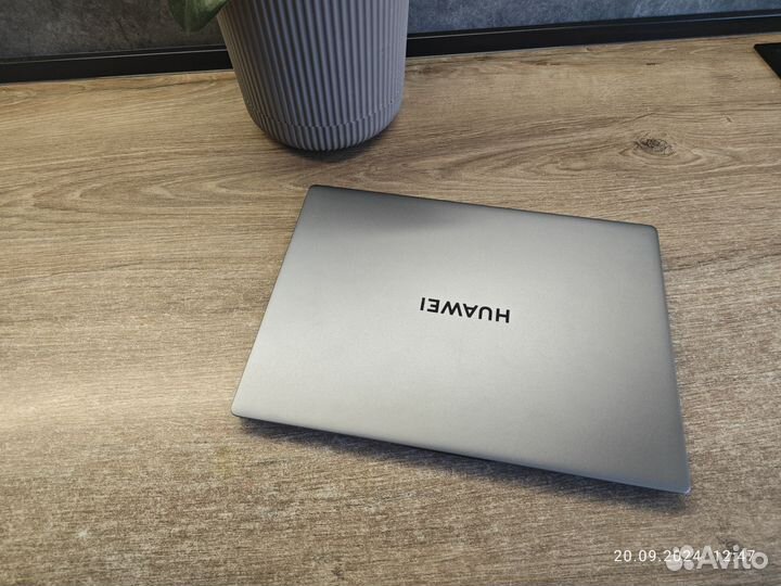 Ноутбук huawei MateBook D 14 MDF-X серый