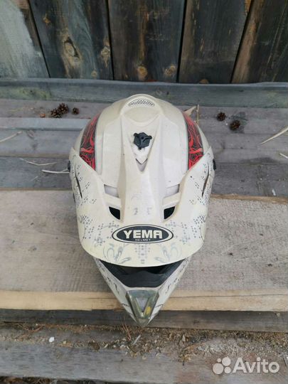 Шлем для питбайка