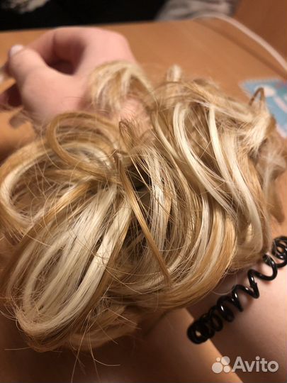 Шиньон резинка