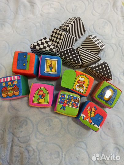 Мягкие кубики