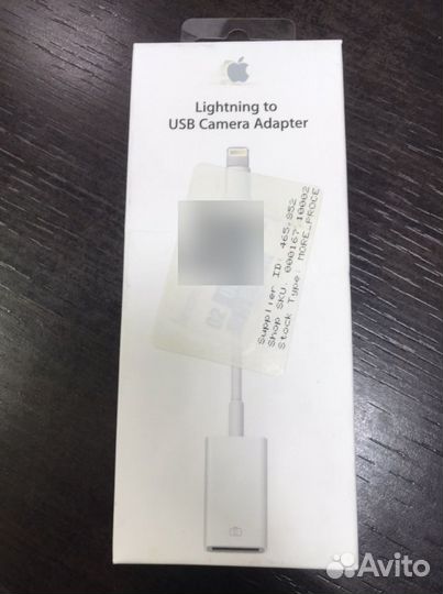 Apple Lightning to USB Camera Adapter