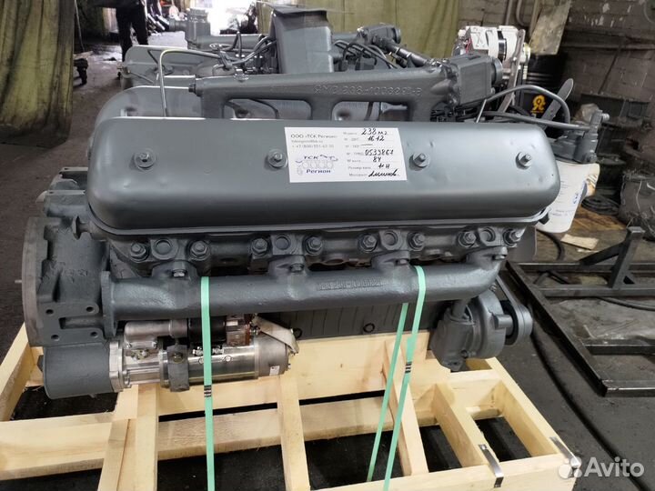 Двигатель 238М2 на маз