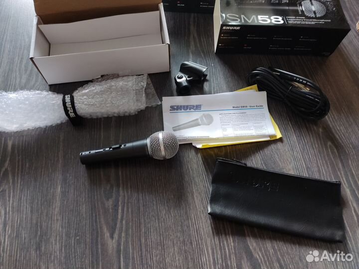 Shure SM58. Динамический вокальный микрофон