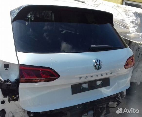 Крышка багажника VW touareg 3 краска: LC9A