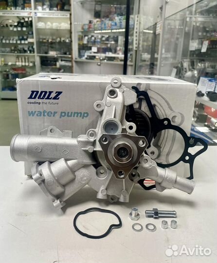 Водяной насос Corsa D/Meriva A/Astra H 1.0-1.4