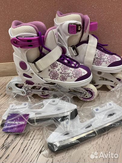 Роликовые коньки женские