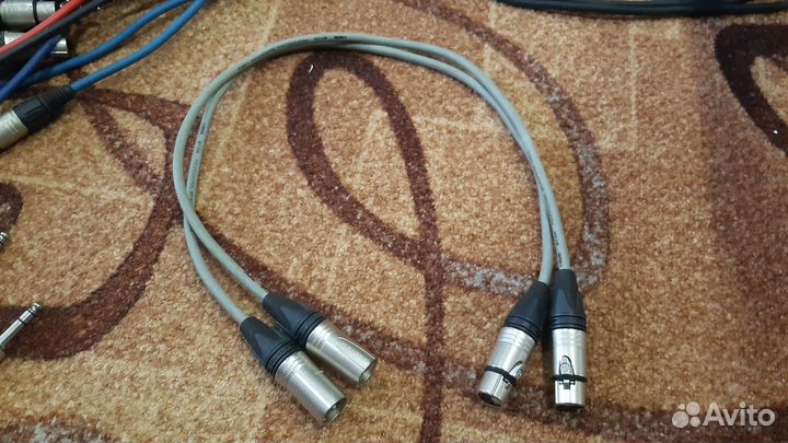 Балансные кабели Xlr, Jack, RCA