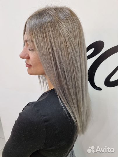 Окрашивание, наращивания волос,стрижки