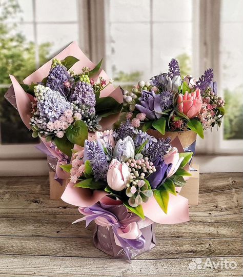 Букет цветов из мыла
