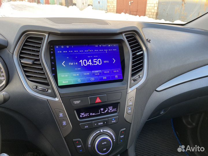 Магнитола Hyundai Santa Fe 2013-2018, есть Teyes