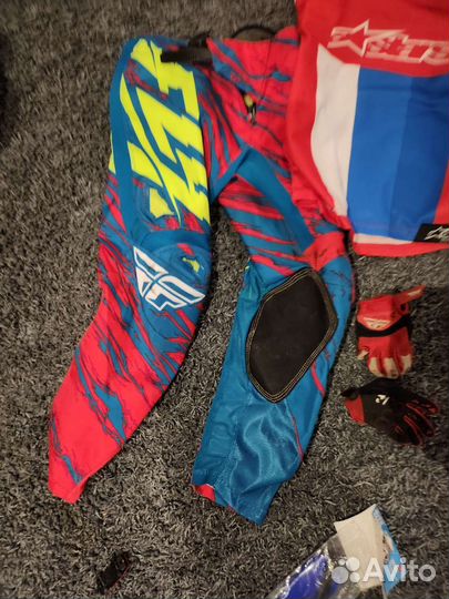 Форма для мотокросса детская