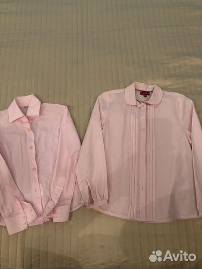 Блузки и рубашки школьные для девочки в ассортимен