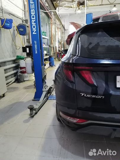 Замена сцепления ркпп Hyundai Tucson\Хендай Туссан