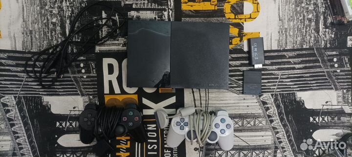 Sony PS2 + диски с играми