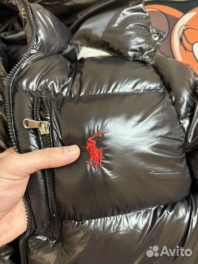 Пуховики Polo Ralph Lauren глянцевые