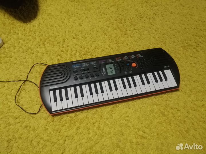 Синтезатор casio sa-76