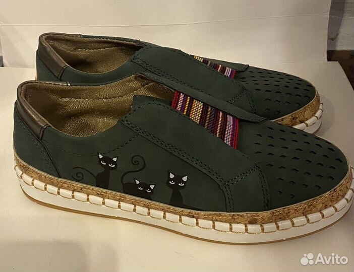 Кеды мюли мокасины женские 38