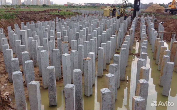 Жб Сваи / Железобетонные сваи