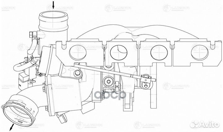 Турбокомпрессор skoda octavia (04) /VW passat B