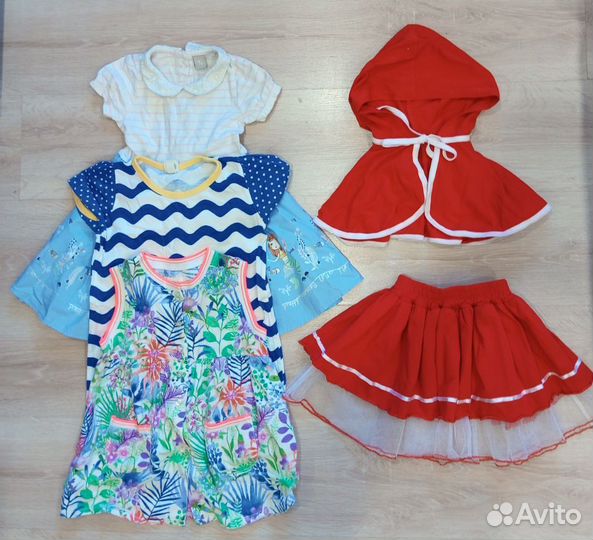 Пакет вещей на девочку размер 98-104