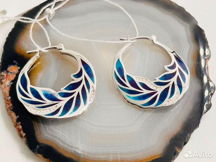 Серебряные серьги