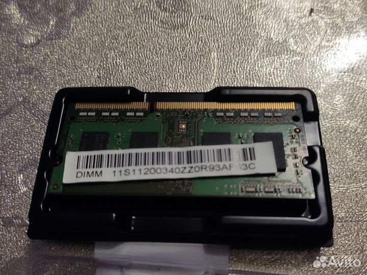 1) Оперативная память ddr3 для ноутбука 2 гб