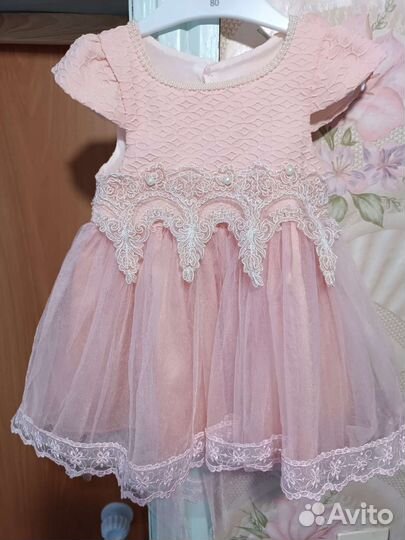 Платье для девочки 86-92 и 80 р-ры