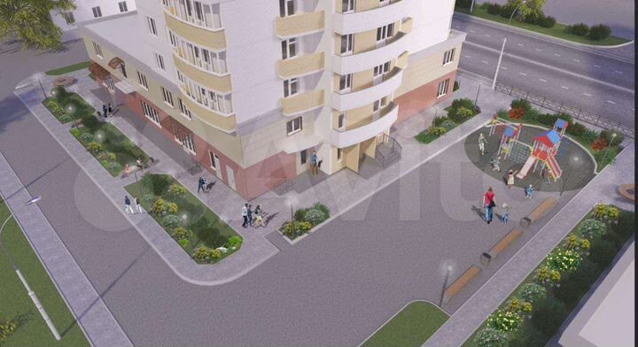 1-к. квартира, 44 м², 4/17 эт.