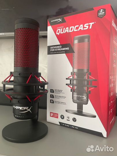 Микрофон hyperx quadcast