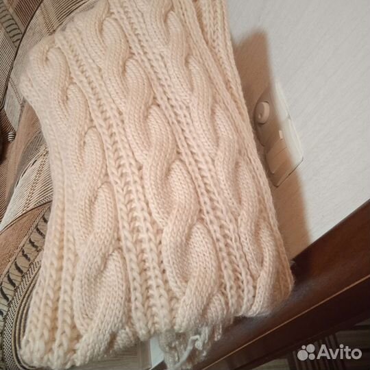 Новый вязанный шарф, женский