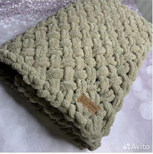 Плед плюшевый ручной работы Подарок для малышей